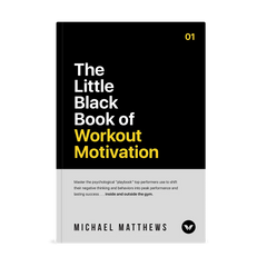 The Little Black Book of Workout Motivation - Hardcover
