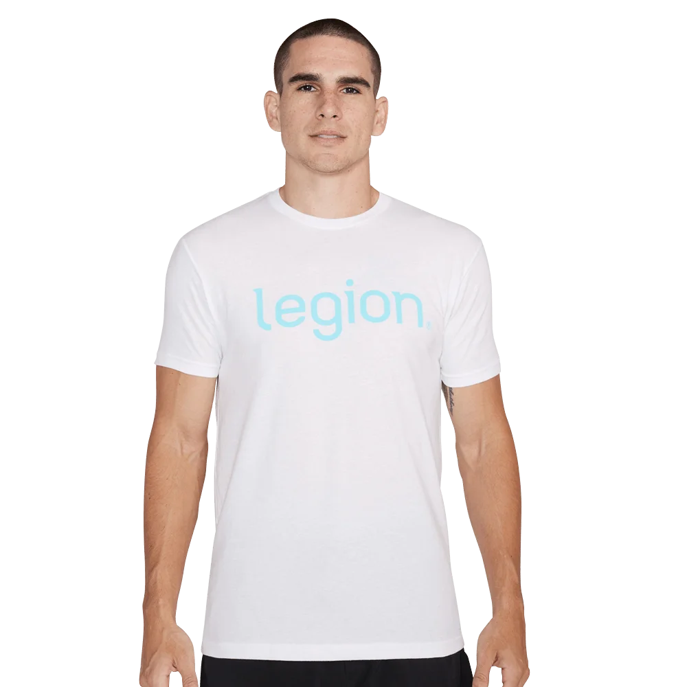 Center Logo Tee - White - Small