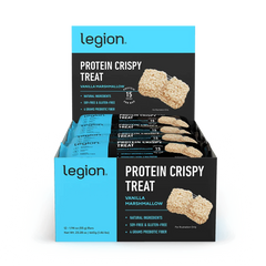 Protein Crispy Treats - Peanut Butter Chocolate Chip