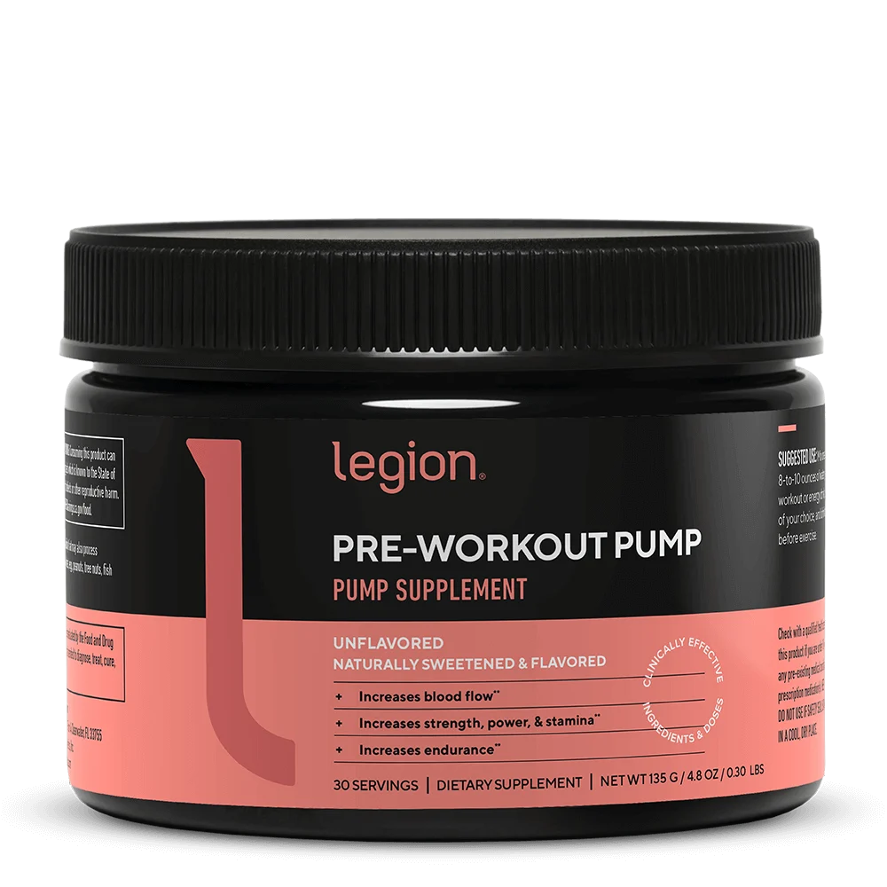 Pre-Workout Pump