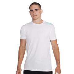 Shoulder Logo Tee - White - XX-Large
