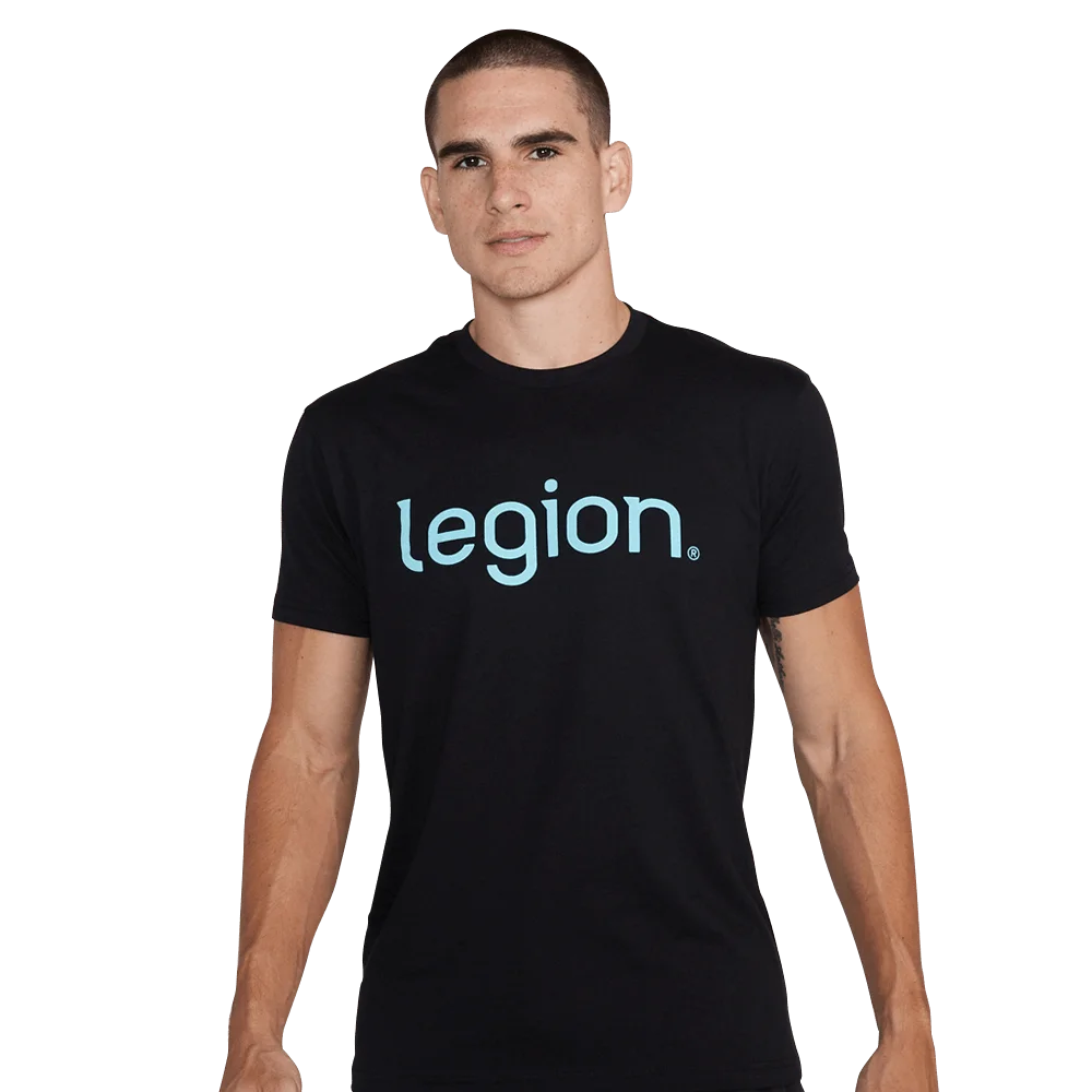 Center Logo Tee - Black - X-Large
