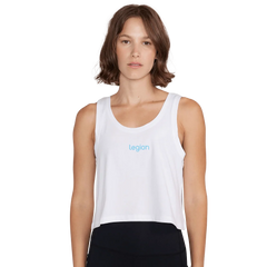 Cropped Tank - White - X-Small